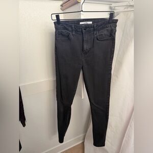 Sam Edelman The Stiletto Black High-Rise Skinny Jeans Size 27